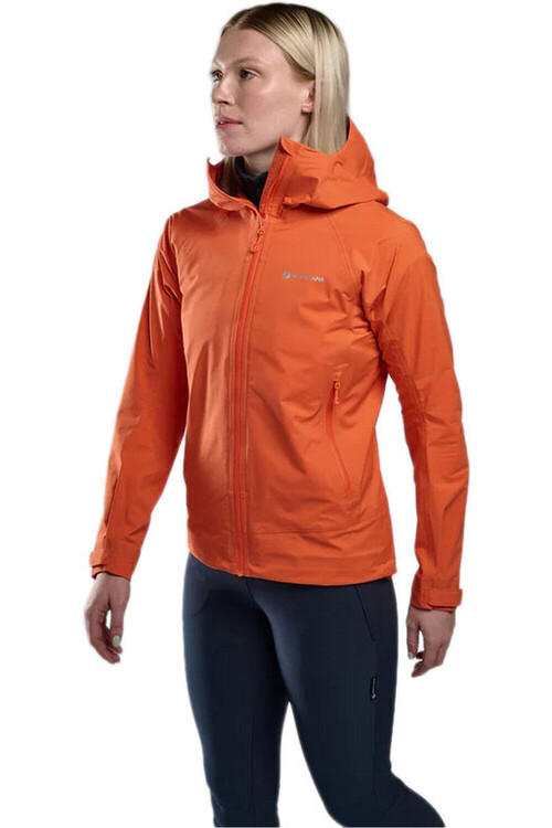 Montane chaqueta impermeable mujer PHASE LITE NARANJA