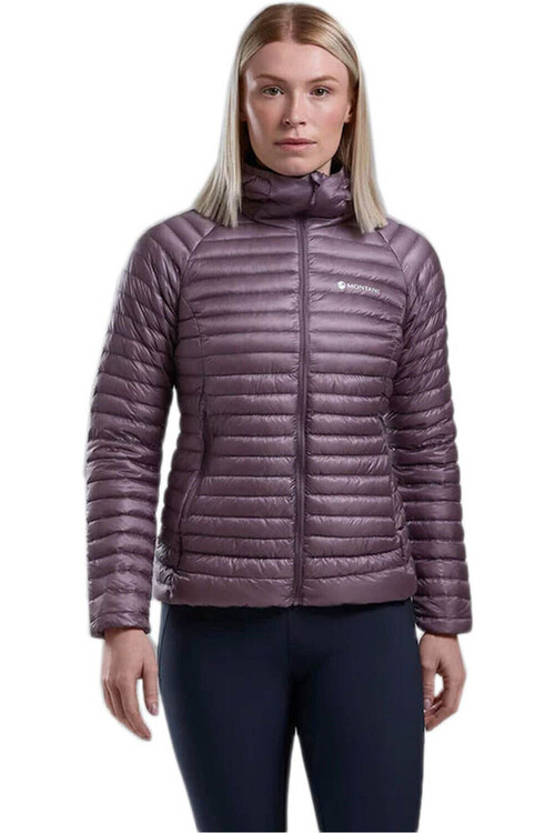 Montane chaqueta outdoor mujer ALPINE 850 NANO MORADO