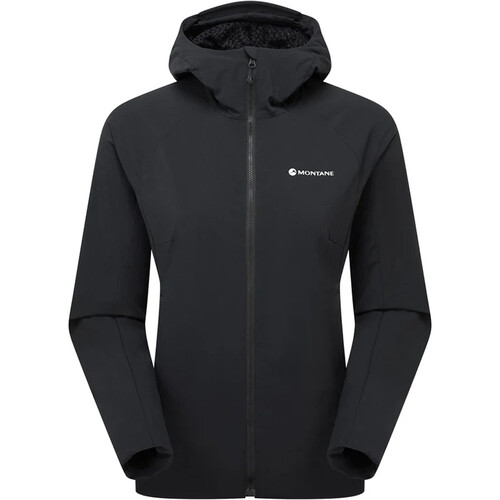 Montane chaqueta outdoor mujer KHAMSIN NEGRO