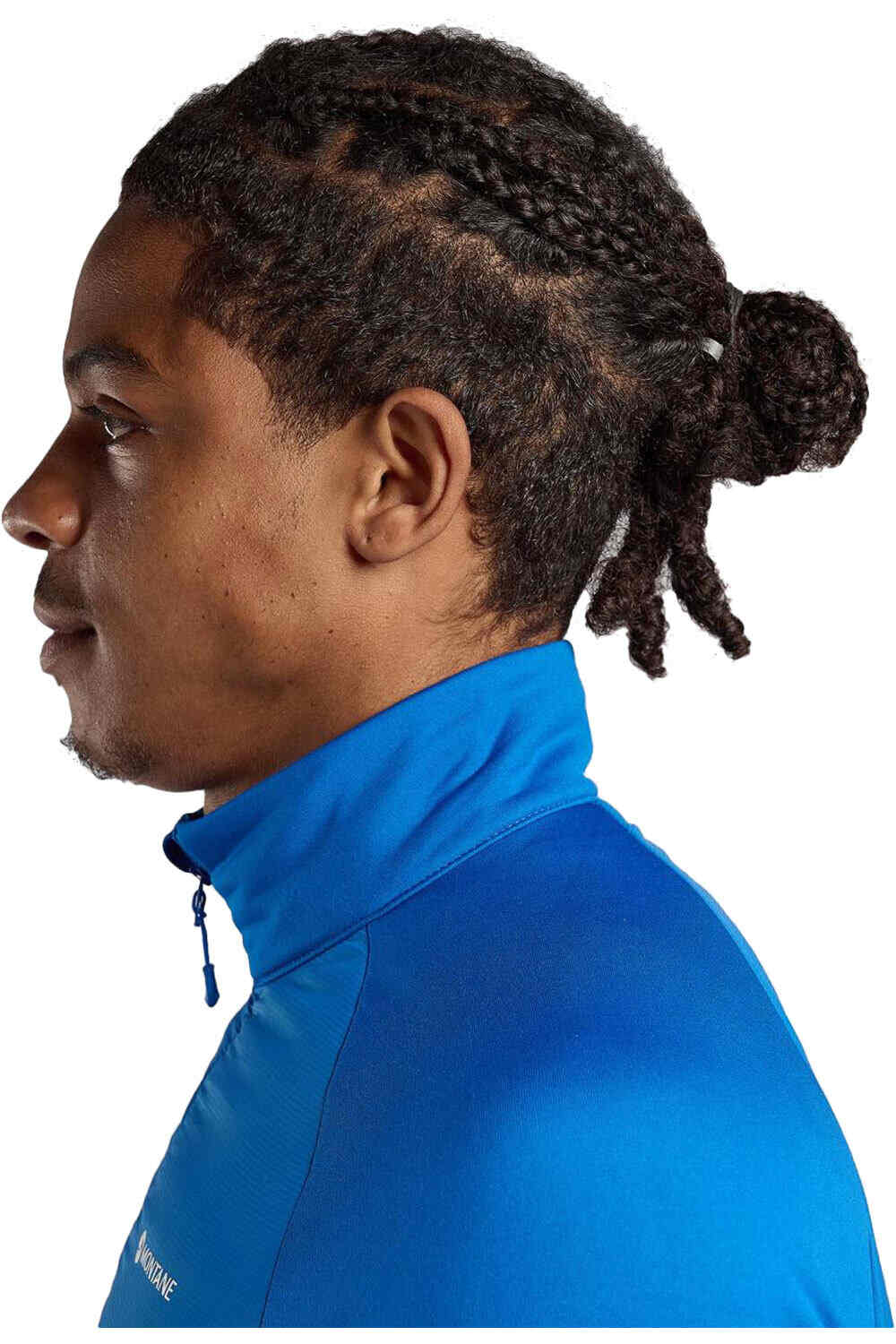Montane forro polar hombre SIROCCO LITE AZUL vista detalle