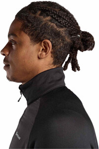Montane forro polar hombre SIROCCO LITE NEGRO vista detalle