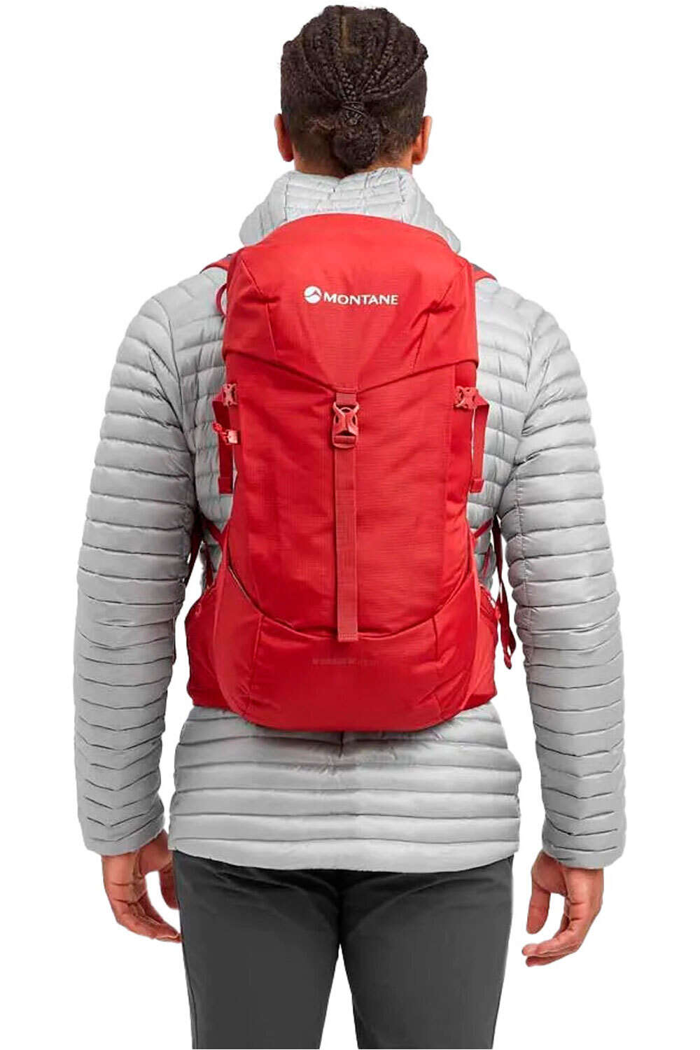 Montane mochila montaña TRAILBLAZER XT 25 ROJO vista frontal