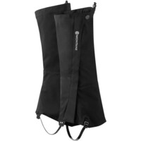 Montane polainas montaña ALTA GAITER NEGRO vista frontal