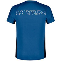 Montura camiseta montaña manga corta hombre JOIN AZUL vista trasera