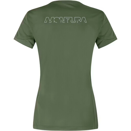 Montura camiseta montaña manga corta mujer JOIN VERDE