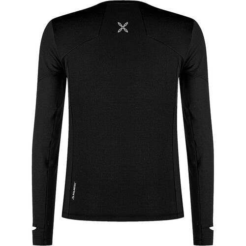 MONTURA STRIDE POLARTEC L/S MAGLIA negro