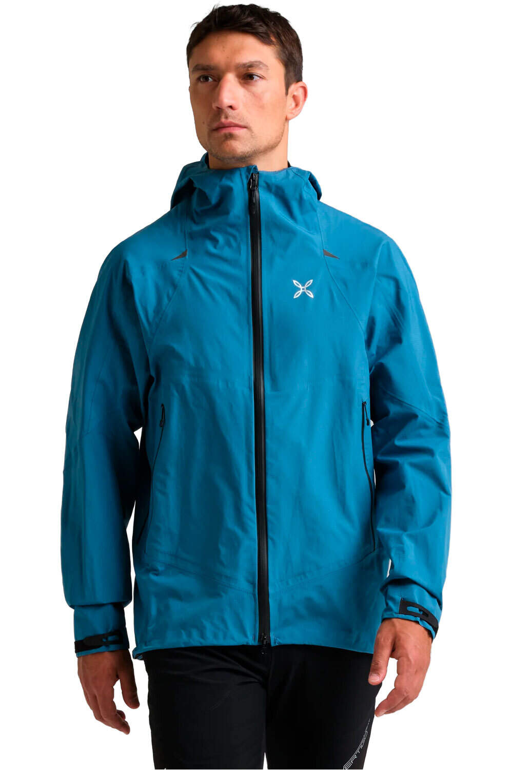 Montura chaqueta impermeable hombre MAGICA GTX PRO JACKET AZUL vista frontal