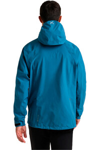 Montura chaqueta impermeable hombre MAGICA GTX PRO JACKET AZUL vista trasera