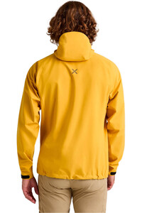 Montura chaqueta impermeable hombre SHELTER JACKET VERDE vista trasera