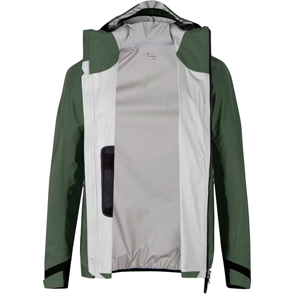 Montura chaqueta impermeable hombre VERTIGO 3L JACKET VERDE 03