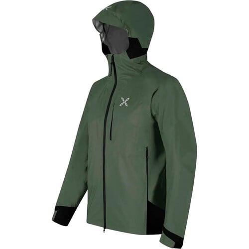 Montura chaqueta impermeable hombre VERTIGO 3L JACKET VERDE