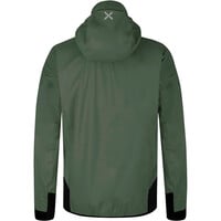 Montura chaqueta impermeable hombre VERTIGO 3L JACKET VERDE vista trasera