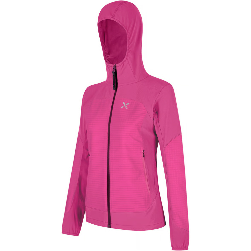 Montura chaqueta impermeable mujer SEED ROSA vista detalle