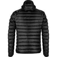 Montura chaqueta outdoor hombre BREEZE HOODED DUVET JACKET NEGRO vista trasera