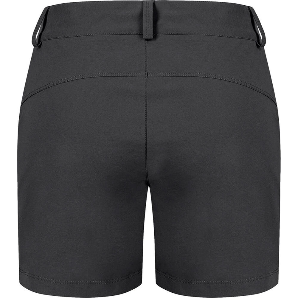 Montura pantalón corto montaña mujer SARZANA GRIS vista trasera