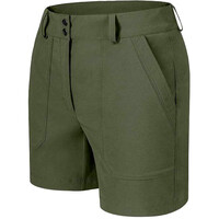 Montura pantalón corto montaña mujer SARZANA VERDE vista detalle