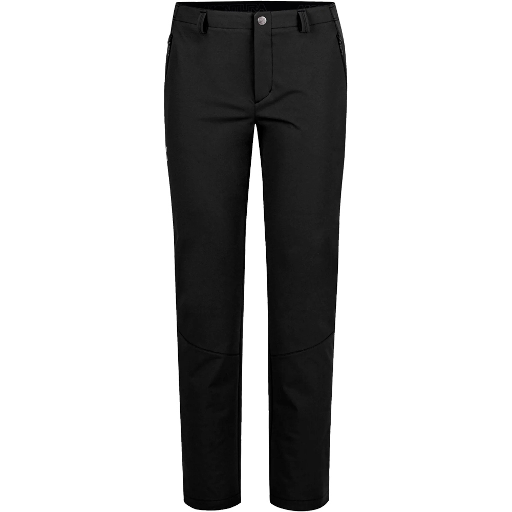 Montura pantalón montaña hombre BREEZE PANTS NEGRO vista frontal