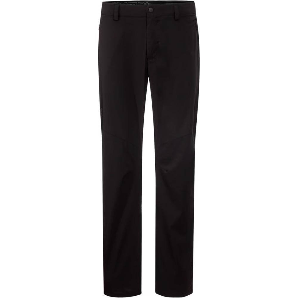 Montura pantalón montaña hombre ROUTE NEGRO vista frontal