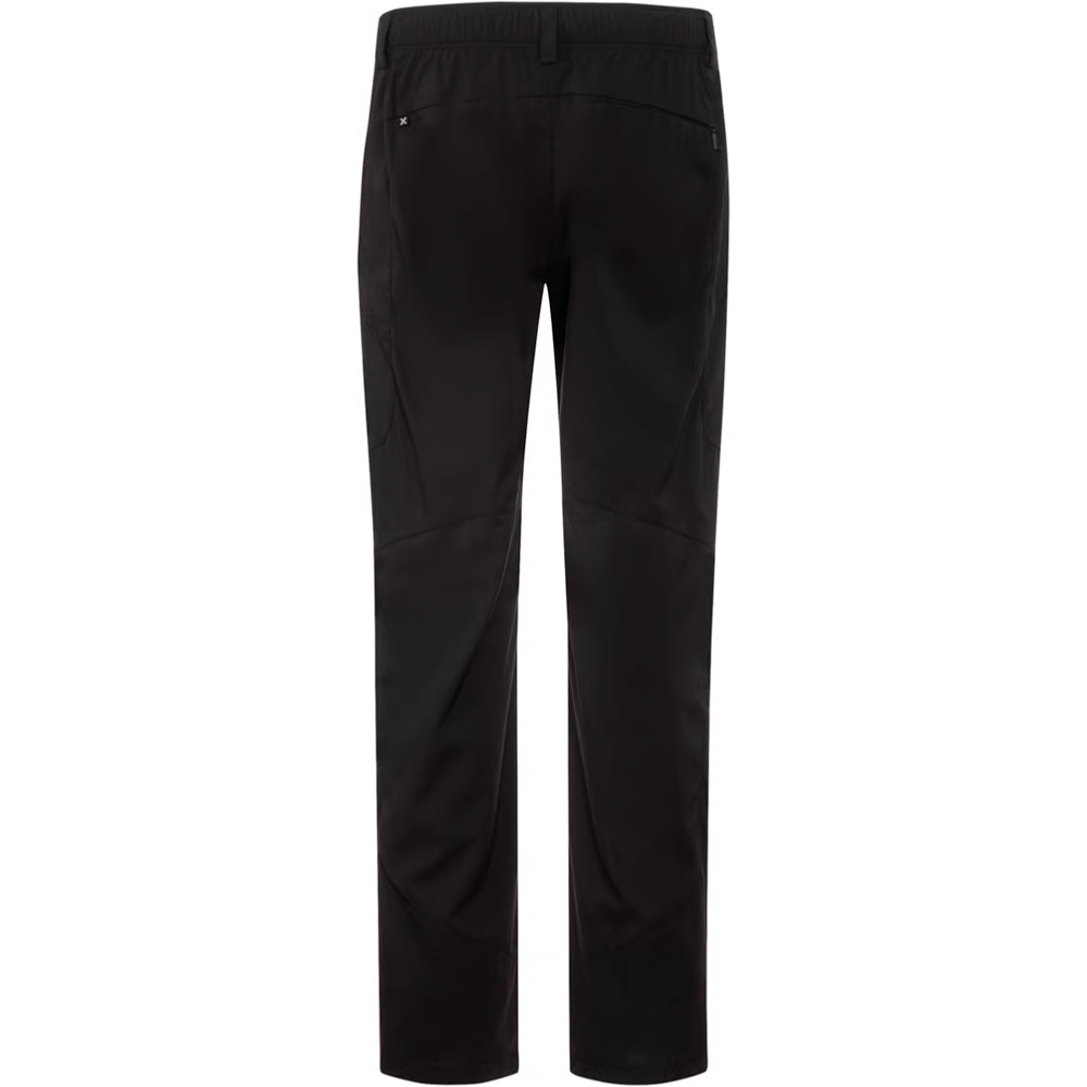 Montura pantalón montaña hombre ROUTE NEGRO vista trasera