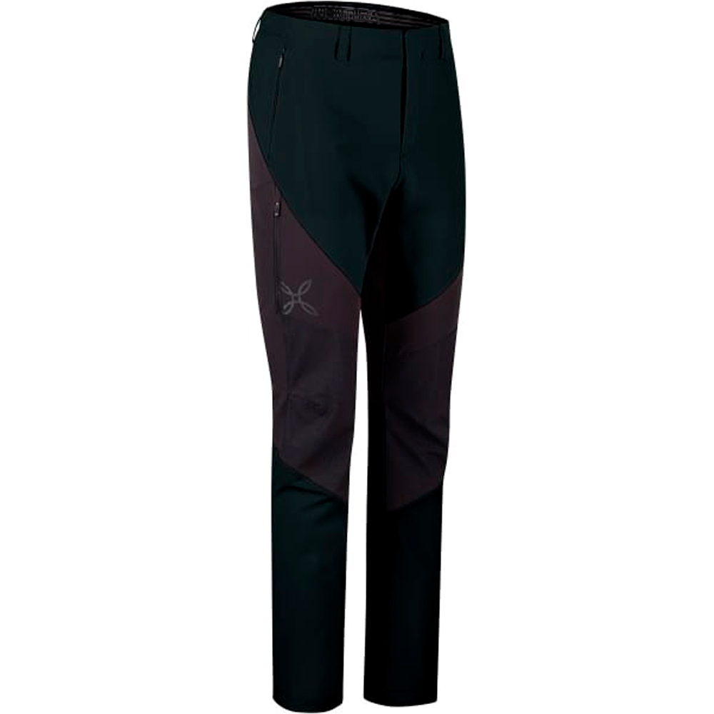 Montura pantalón montaña hombre SPITZE EVO GRIS vista detalle