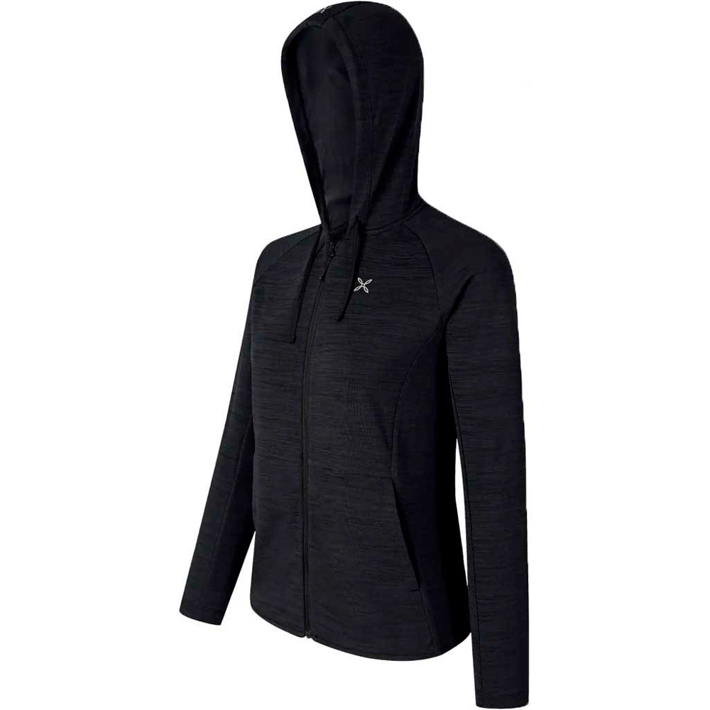 Montura Sudaderas Montaña Mujer TIMELESS MAGLIA GRIS vista detalle