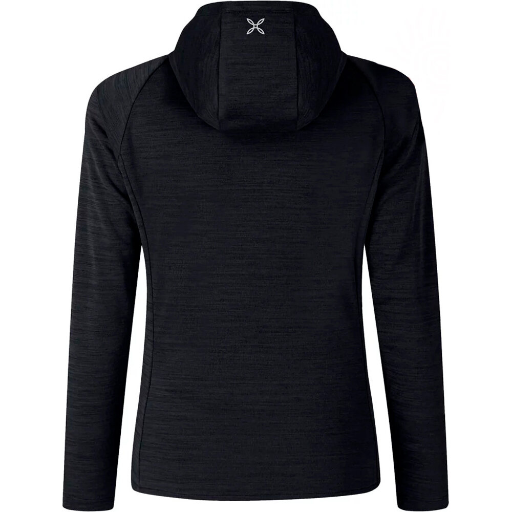 Montura Sudaderas Montaña Mujer TIMELESS MAGLIA GRIS vista trasera