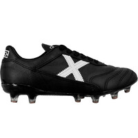 Munich botas de futbol cesped artificial MUNDIAL 2.0 FG NEGRO lateral exterior