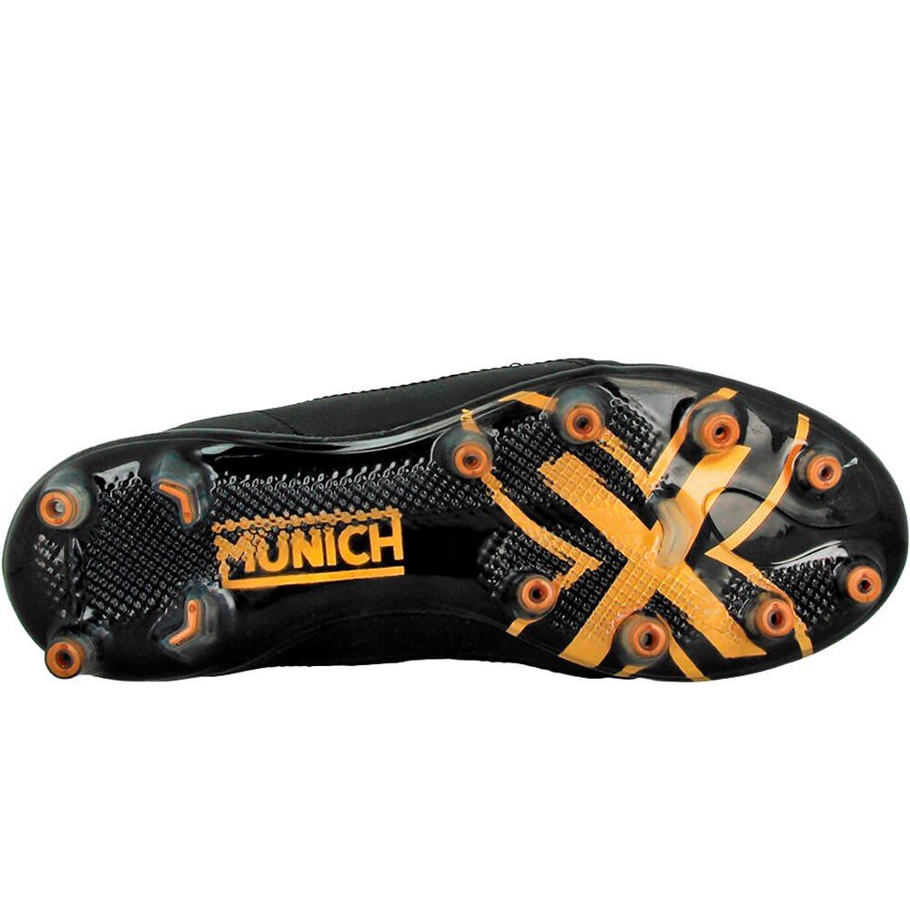 Munich botas de futbol cesped artificial MUNDIAL 2.0 FG NEGRO puntera