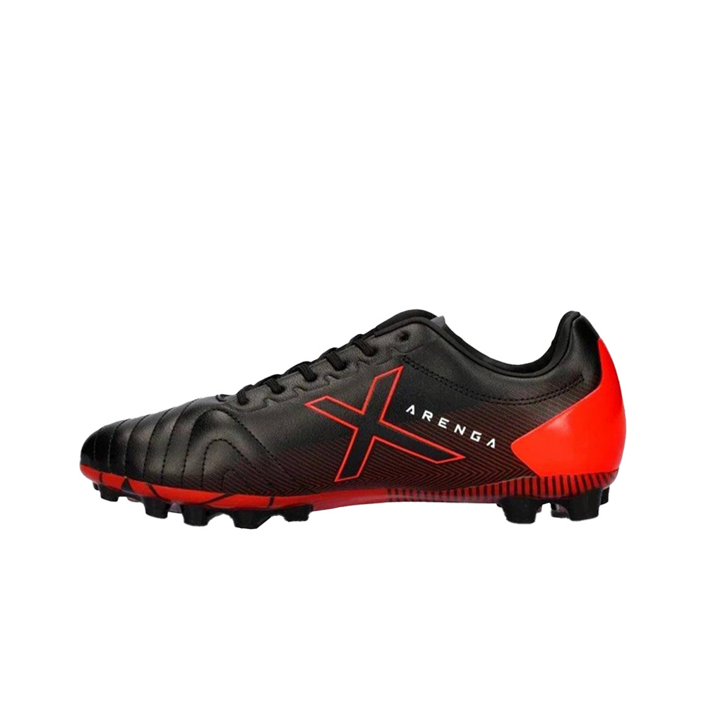 Munich botas de futbol niño cesped artificial ARENGA AG NEGRO lateral interior