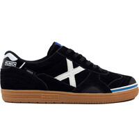 Munich botas fútbol sala GRESCA NEGRO lateral exterior