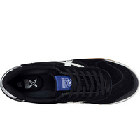 Munich botas fútbol sala GRESCA NEGRO vista superior