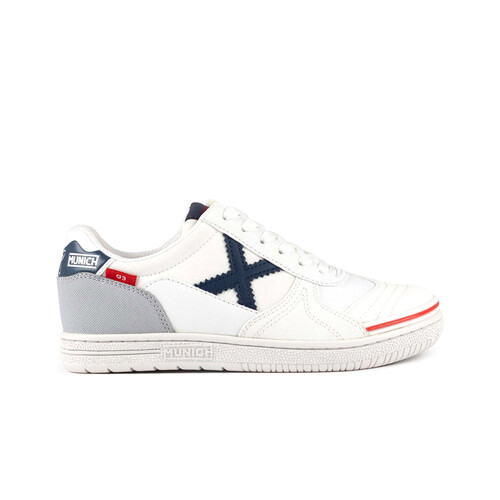 Munich botas fútbol sala niño G-3 BLANCO
