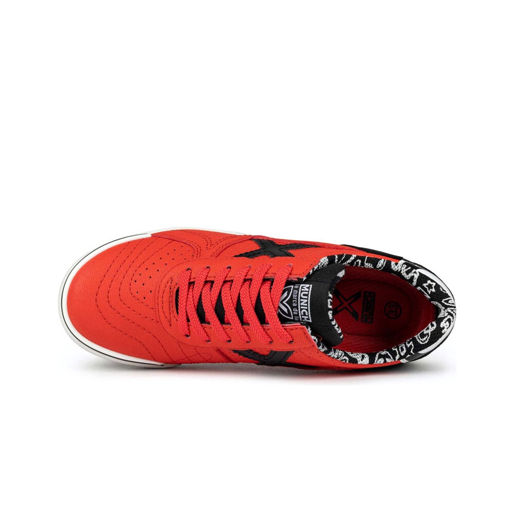 Munich botas fútbol sala niño G-3 PROFIT SPORT ROJO vista trasera