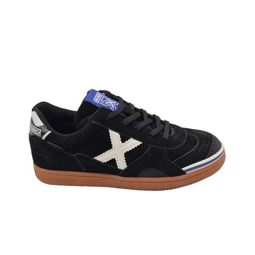 Munich botas fútbol sala niño GRESCA NEGRO
