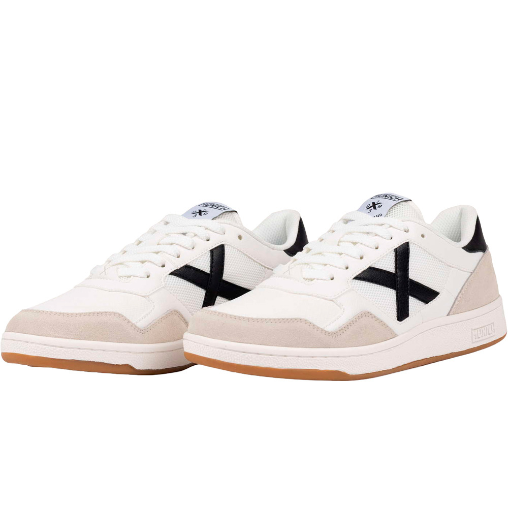 Munich zapatilla moda hombre ARROW 79 BLANCO lateral interior