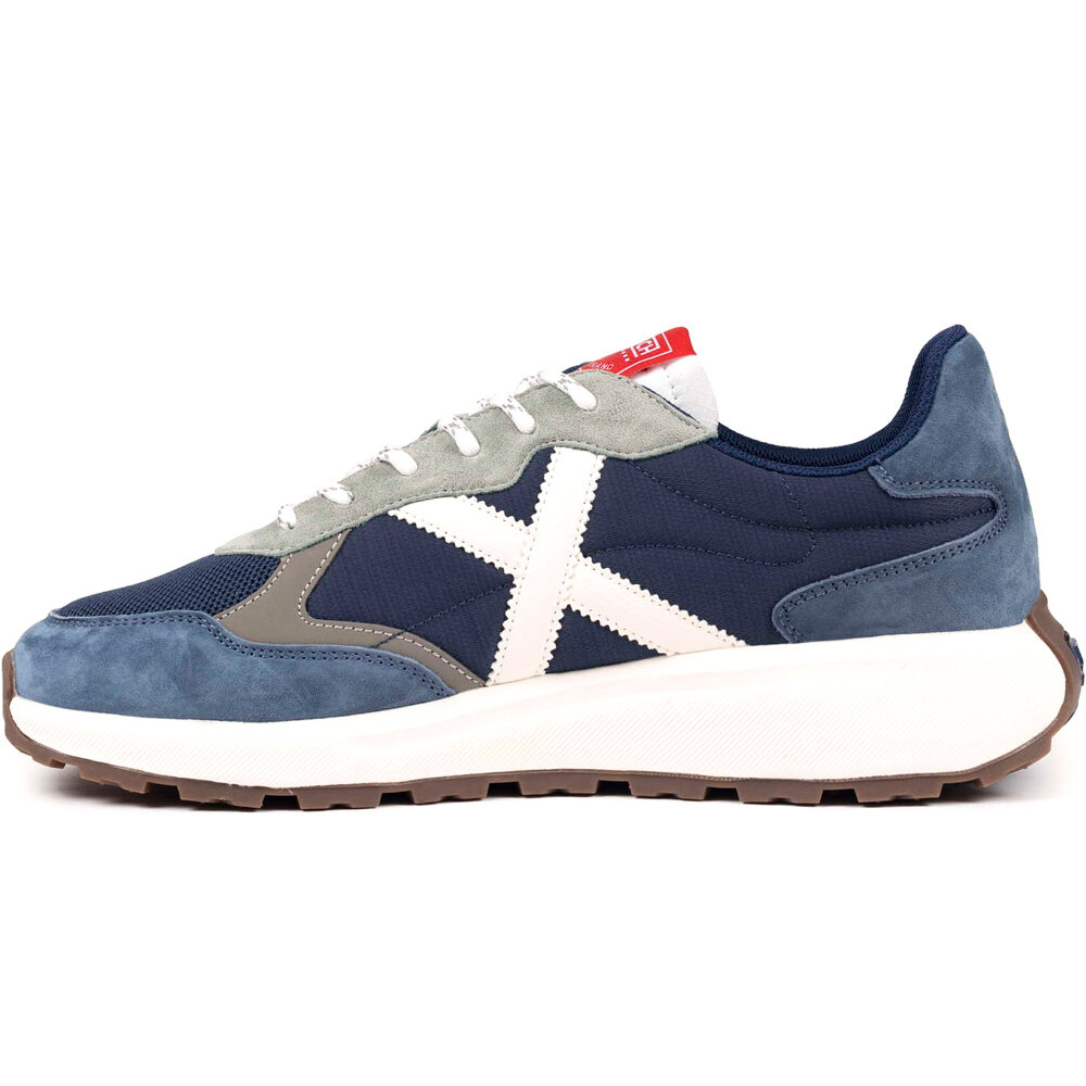 Munich zapatilla moda hombre BABEL 14 AZUL puntera