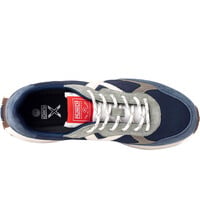 Munich zapatilla moda hombre BABEL 14 AZUL vista superior