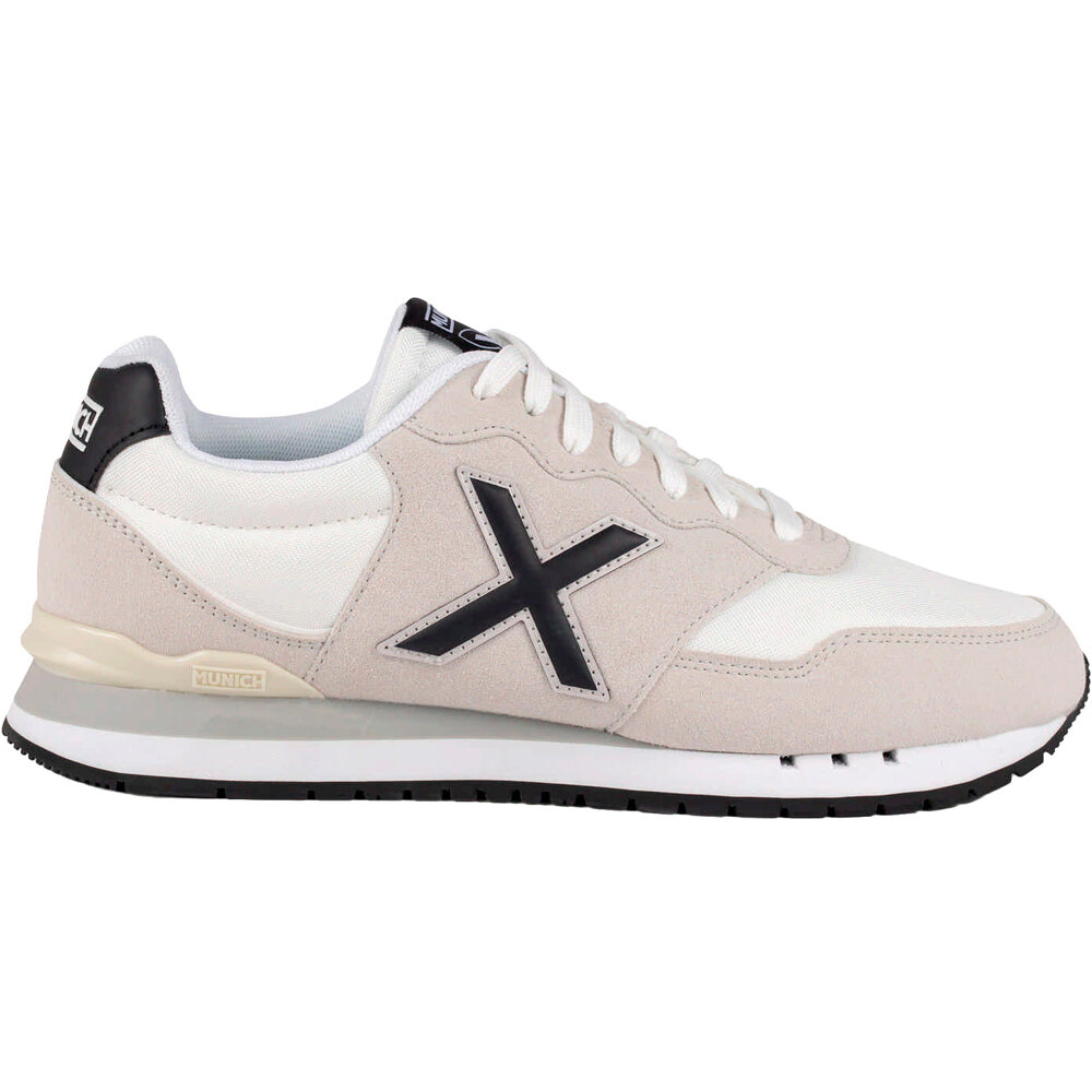 Munich zapatilla moda hombre DASH 2.0 286 BLANCO lateral exterior