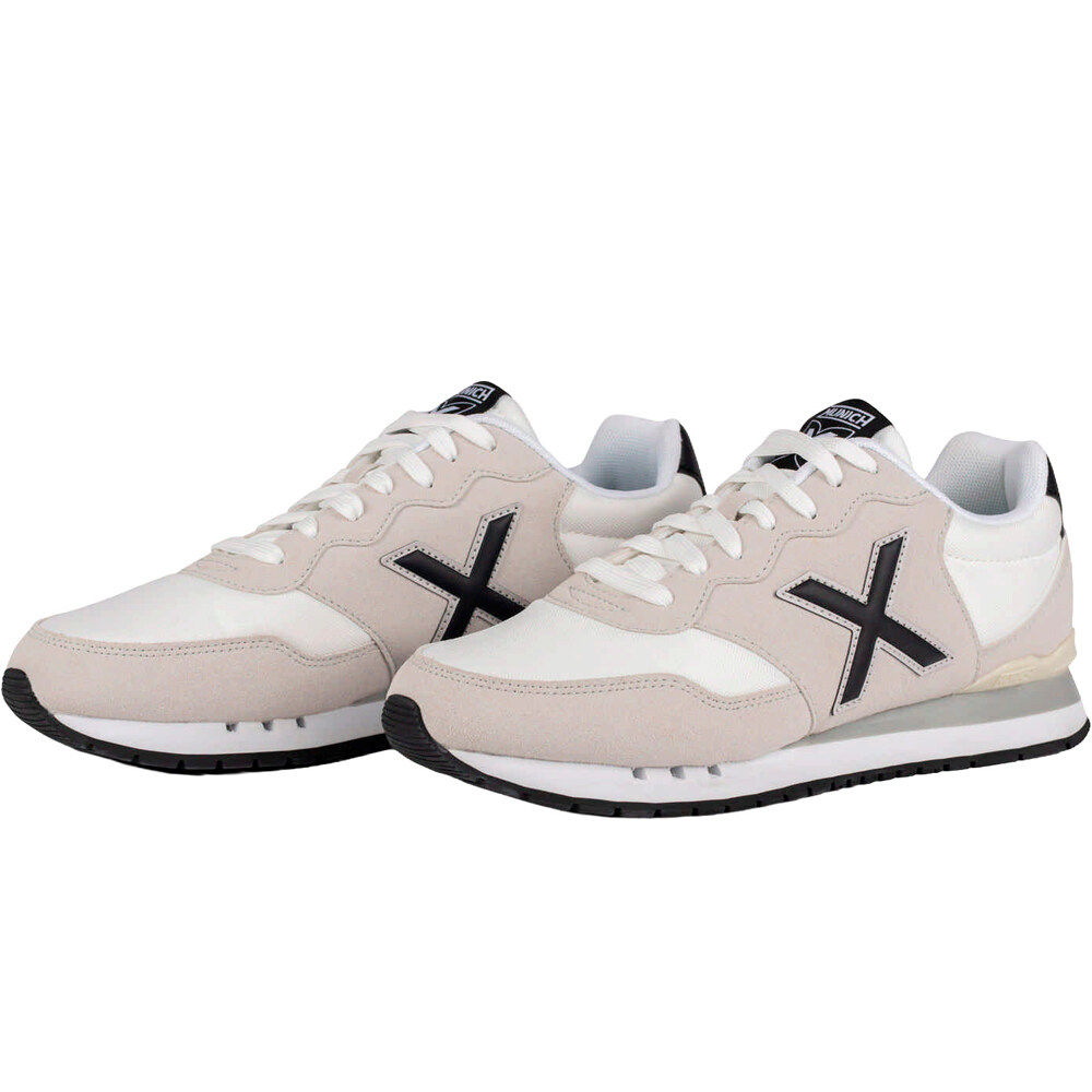 Munich zapatilla moda hombre DASH 2.0 286 BLANCO lateral interior