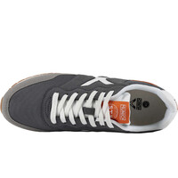 Munich zapatilla moda hombre DASH 251 GRIS vista trasera