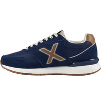 Munich zapatilla moda hombre DASH PREMIUM 253 AZUL lateral interior