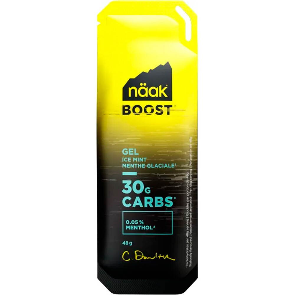 Näak energía instantánea BOOST ENERGY GEL ICE MINT (12X48)  vista frontal