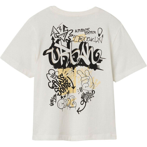 Nameit camiseta manga corta niño KIARAH BLANCO