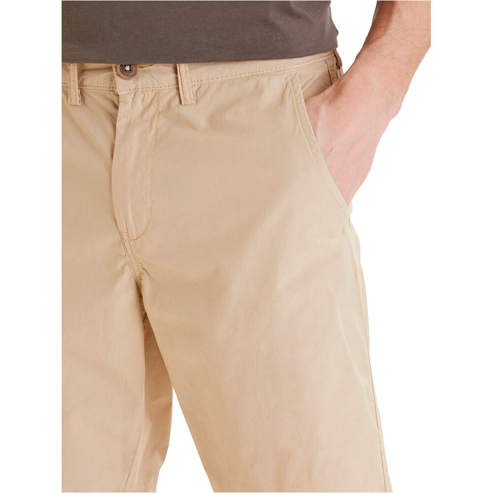 Napapijri bermudas hombre NAKURU 6 MARRON vista detalle