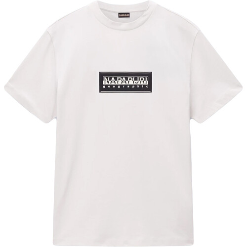 NAPAPIJRI S-BOX LOGO blanco