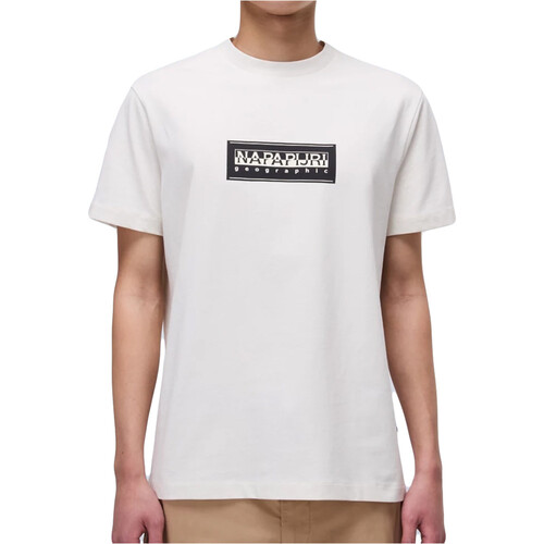NAPAPIJRI S-BOX LOGO blanco