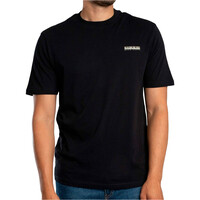 Napapijri camiseta manga corta hombre SMALL BOX NEGRO