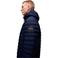 Napapijri chaquetas hombre LAPAZ AZUL vista detalle
