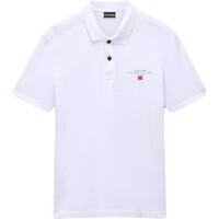 Napapijri polo manga corta hombre ELBAS BLANCO vista detalle