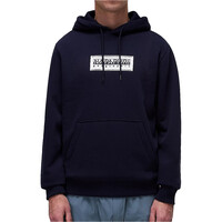 Napapijri sudadera hombre B-BOX LOGO AZUL
